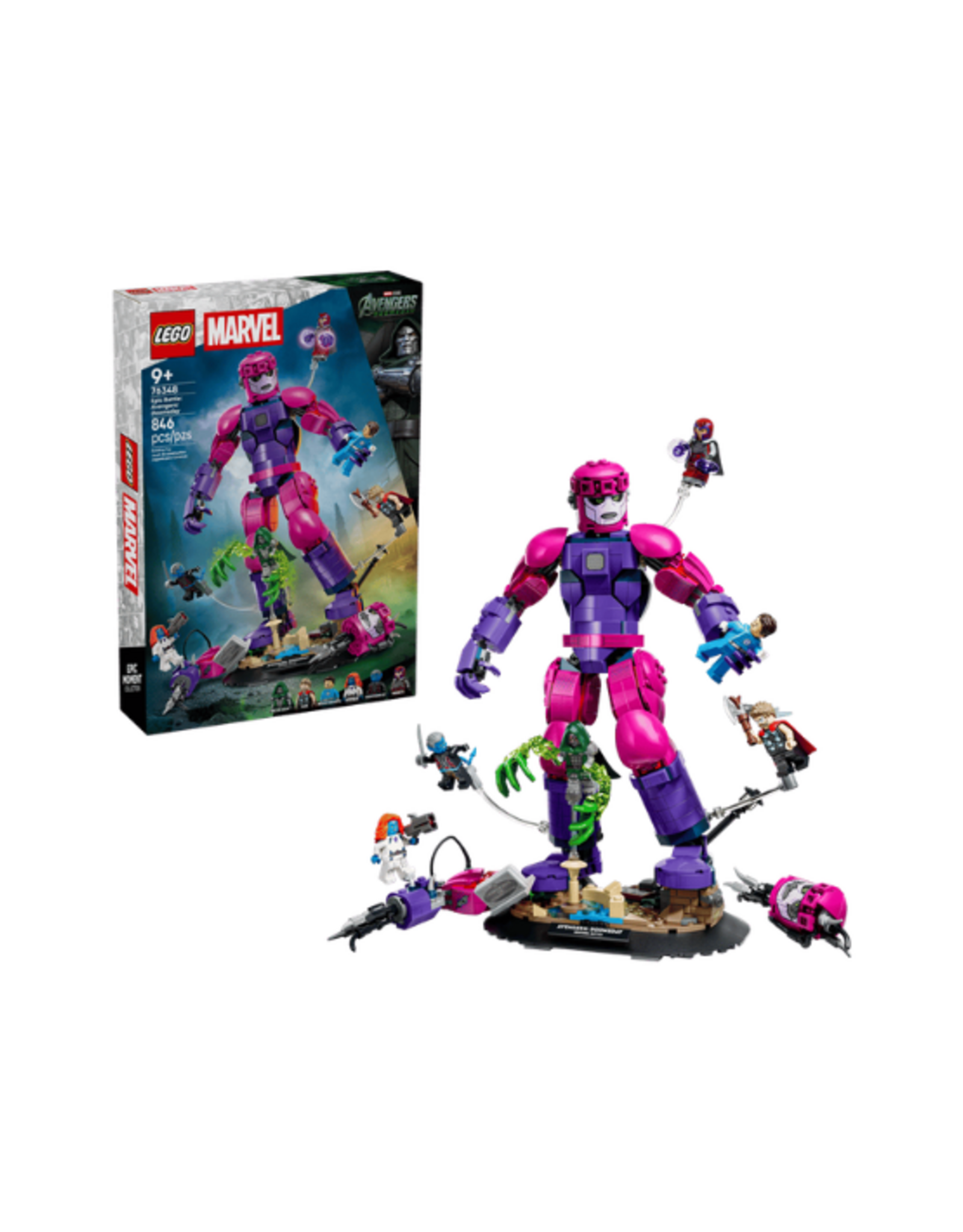 Lego Lego - Marvel - 76348 - Epic Battle: Avengers: Doomsday