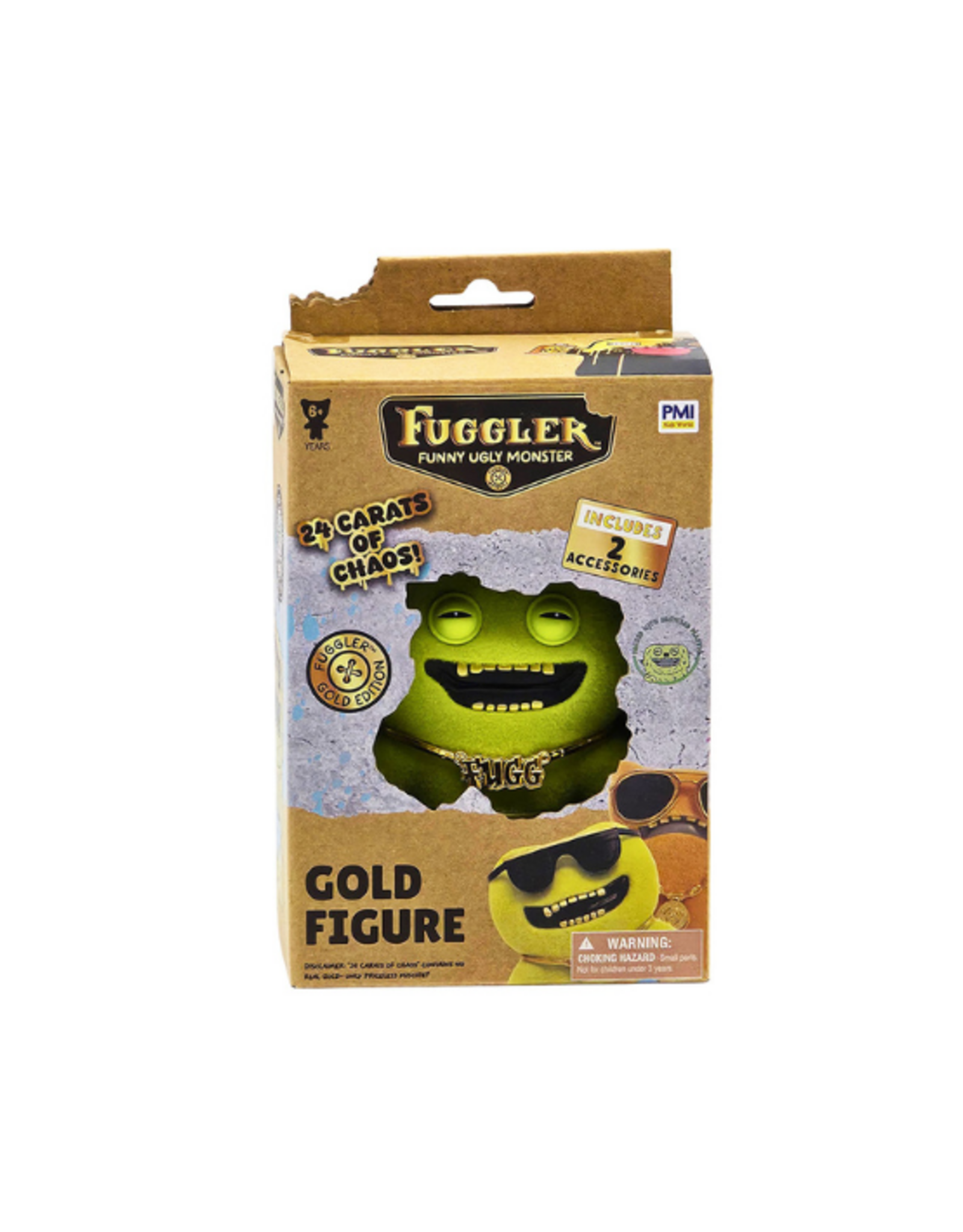 Fuggler Gold Figure Window Box