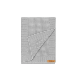 BBdoo BBdoo Baby Knitted Blanket - Grey - 75 x 90 cm