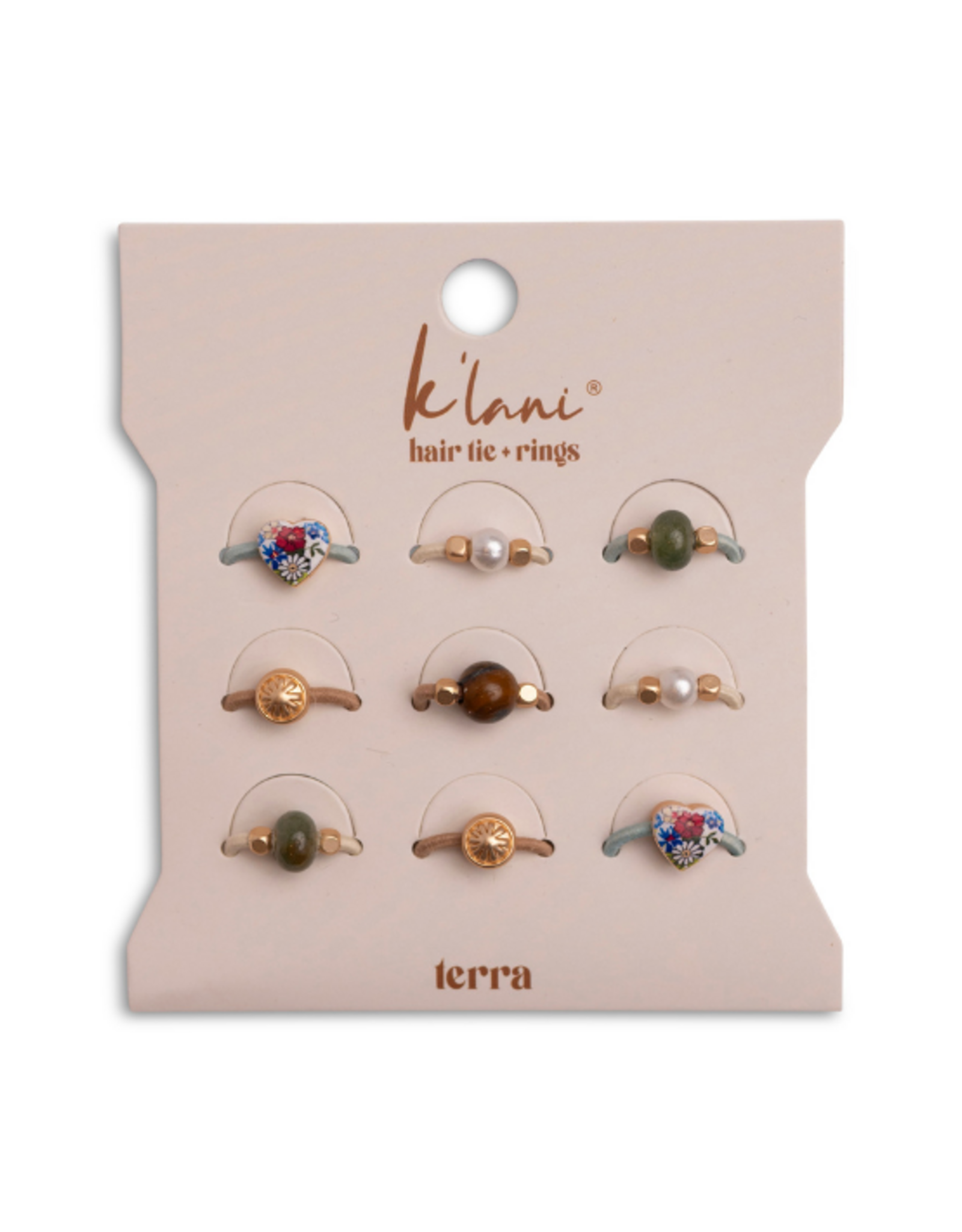 K'Lani K'Lani - Terra Hair Tie Rings