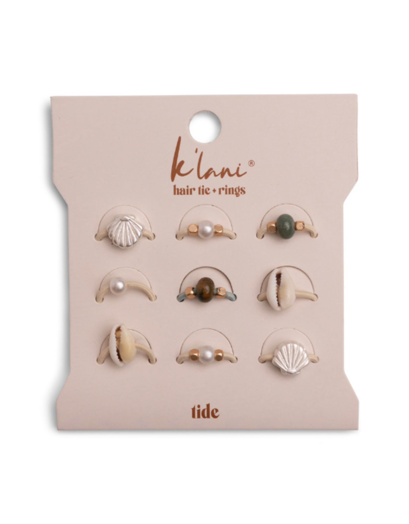 K'Lani K'Lani - Tide Hair Tie Rings