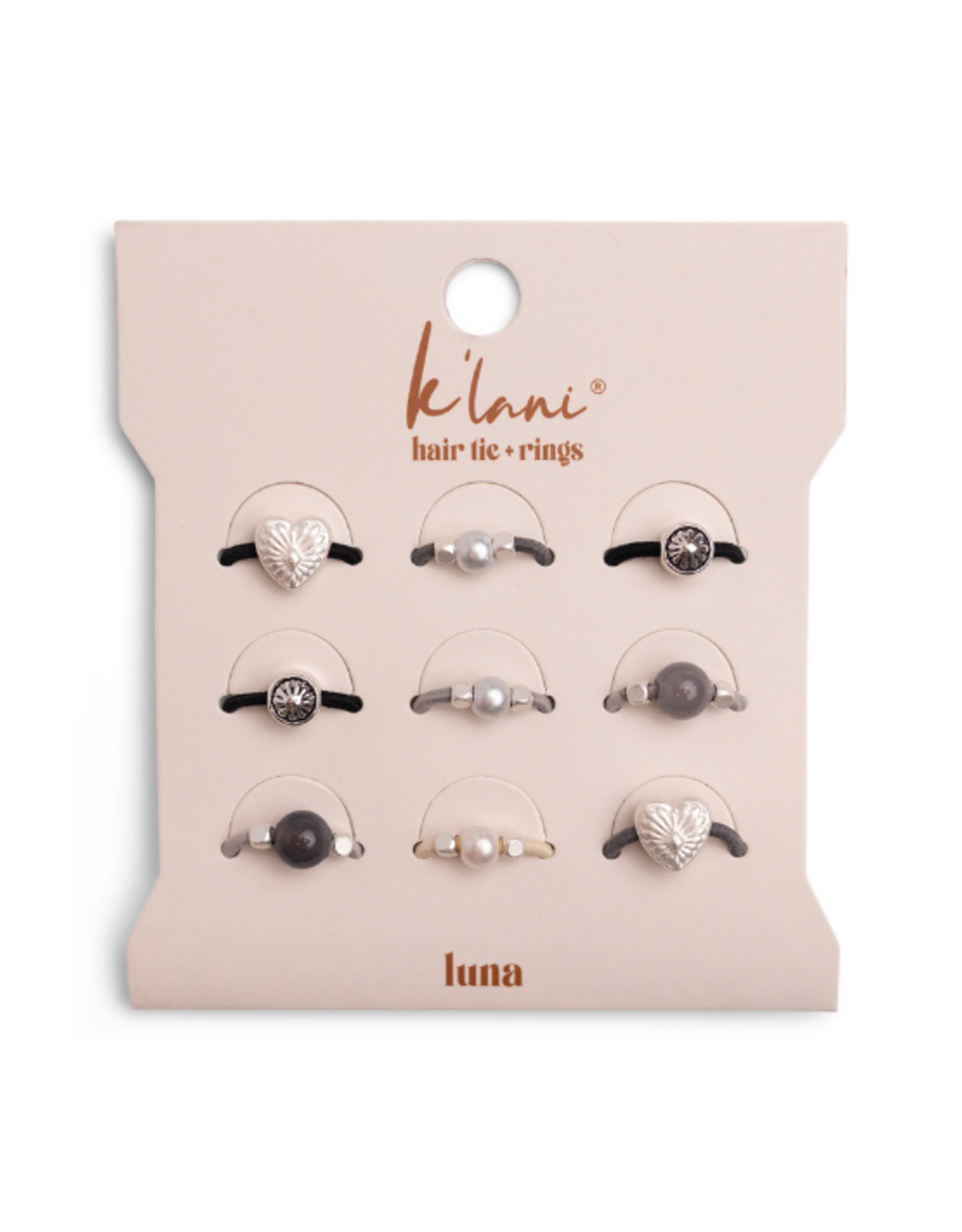 K'Lani K'Lani - Luna Hair Tie Rings