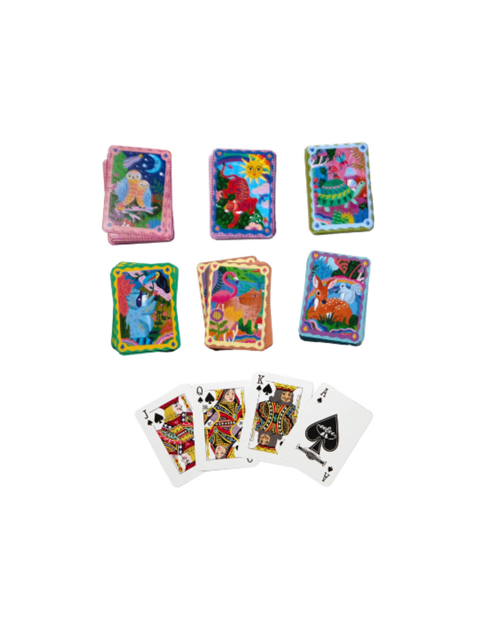 eeBoo Eeboo - Sarah Walsh's Tiny Playing Cards Assortment