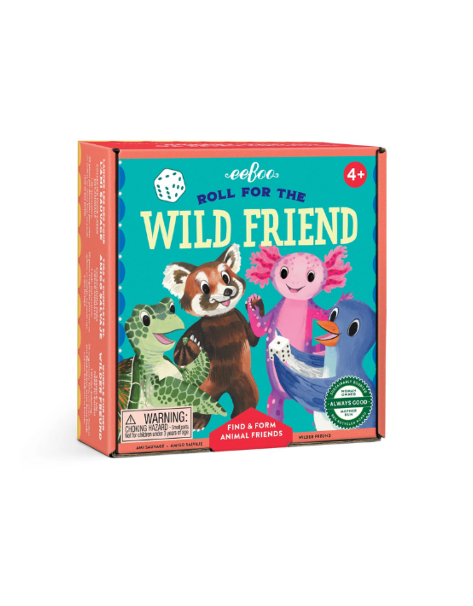 eeBoo Eeboo - Wild Friend Dice Game