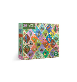 eeBoo Eeboo A is for Acorn 36 Piece Giant Alphabet Puzzle