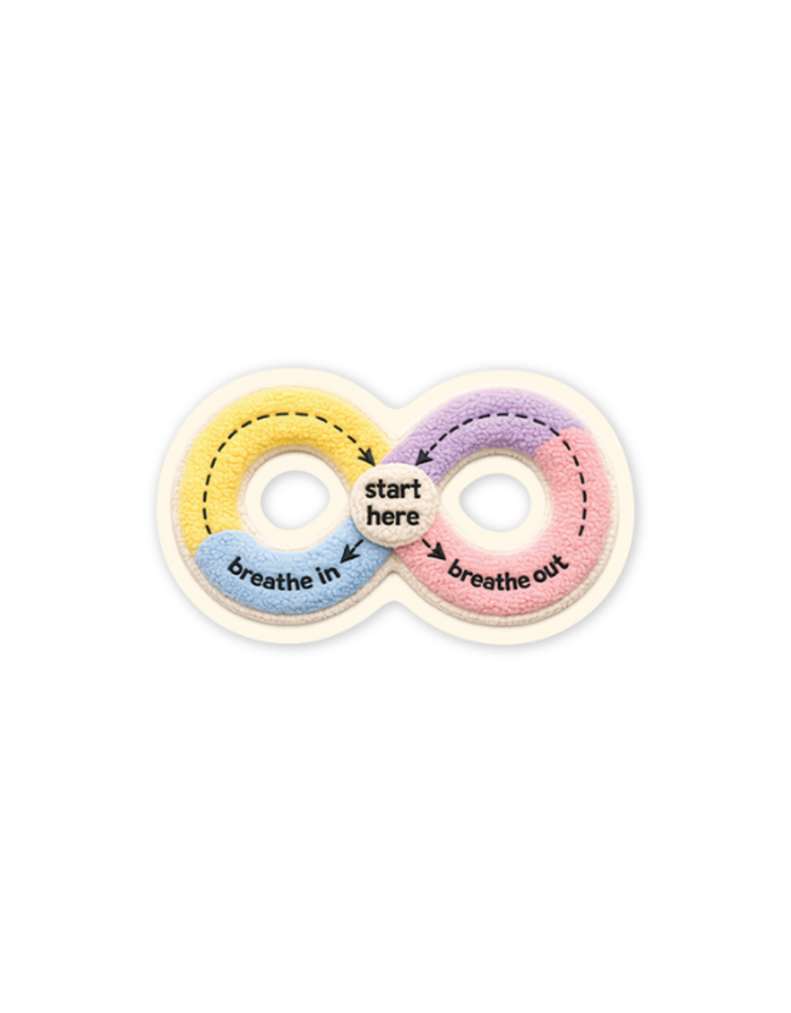 Sticker You Sticker You - Fuzzy Breathe Infinity