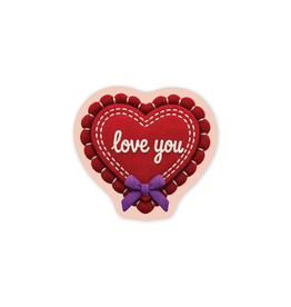 Sticker You Sticker You Fuzzy Love You Heart