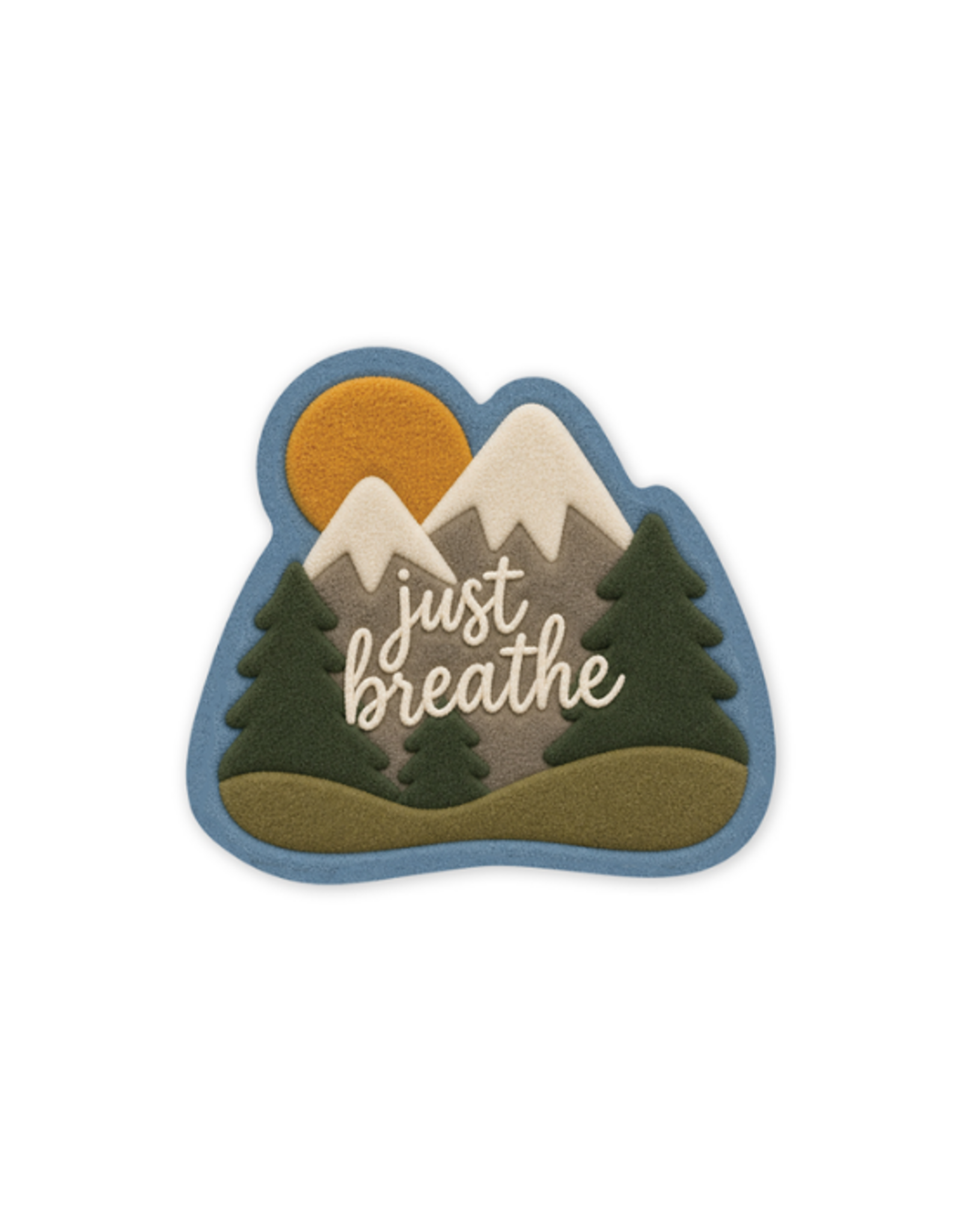 Sticker You Sticker You - Fuzzy Just Breathe Mountains