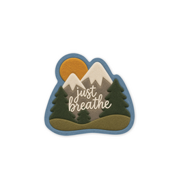 Sticker You Sticker You Fuzzy Just Breathe Mountains