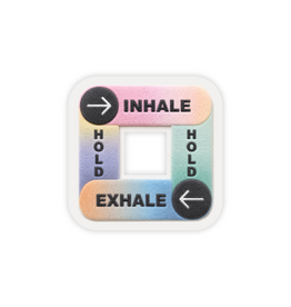 Sticker You Sticker You Fuzzy Inhale Exhale Pastel
