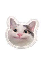 Sticker You Sticker You - Fuzzy Beluga Cat