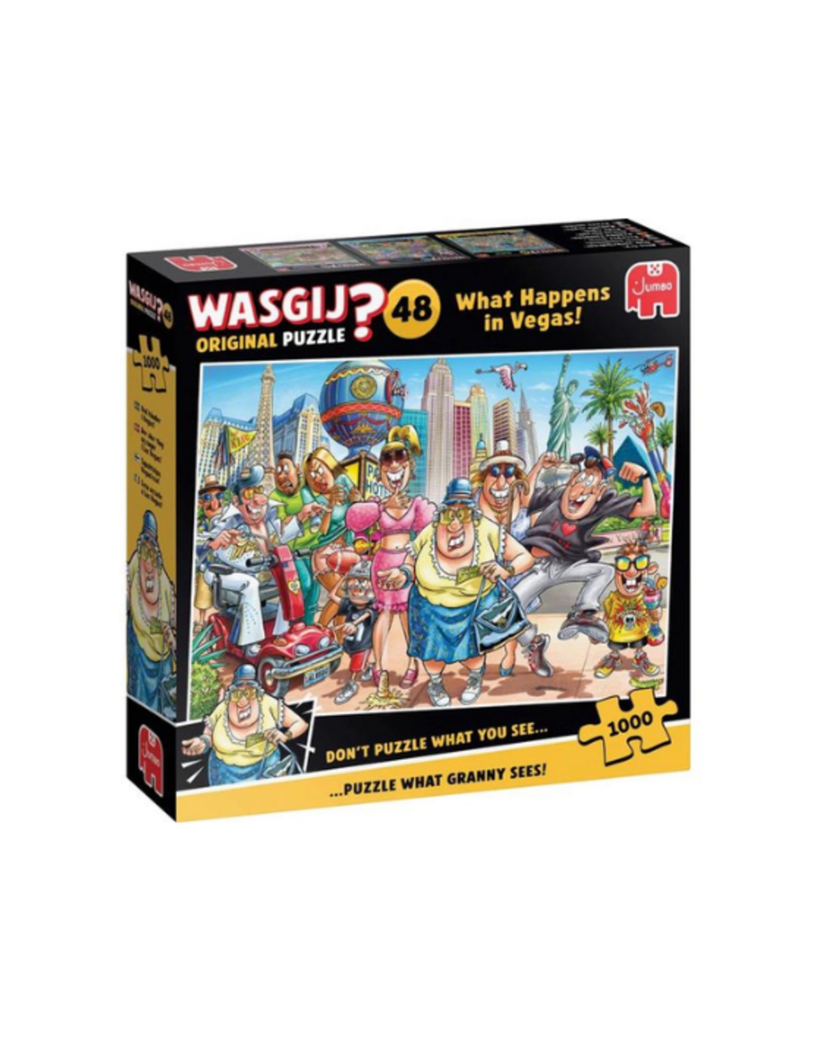Jumbo - 1000pcs Wasgij Original 48 What Happens in Vegas!