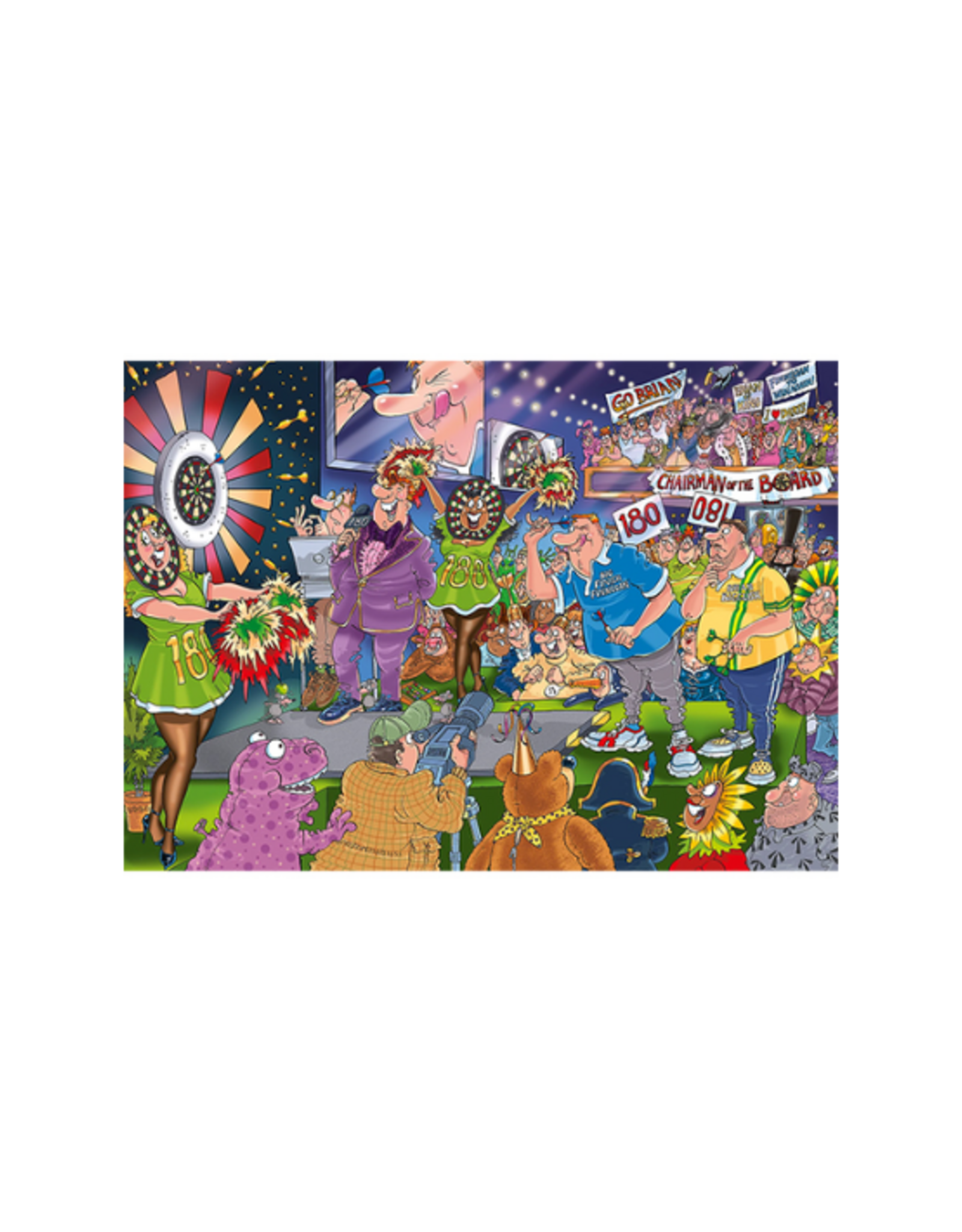 Jumbo - 1000pcs Wasgij Mystery 30 Bullseye!