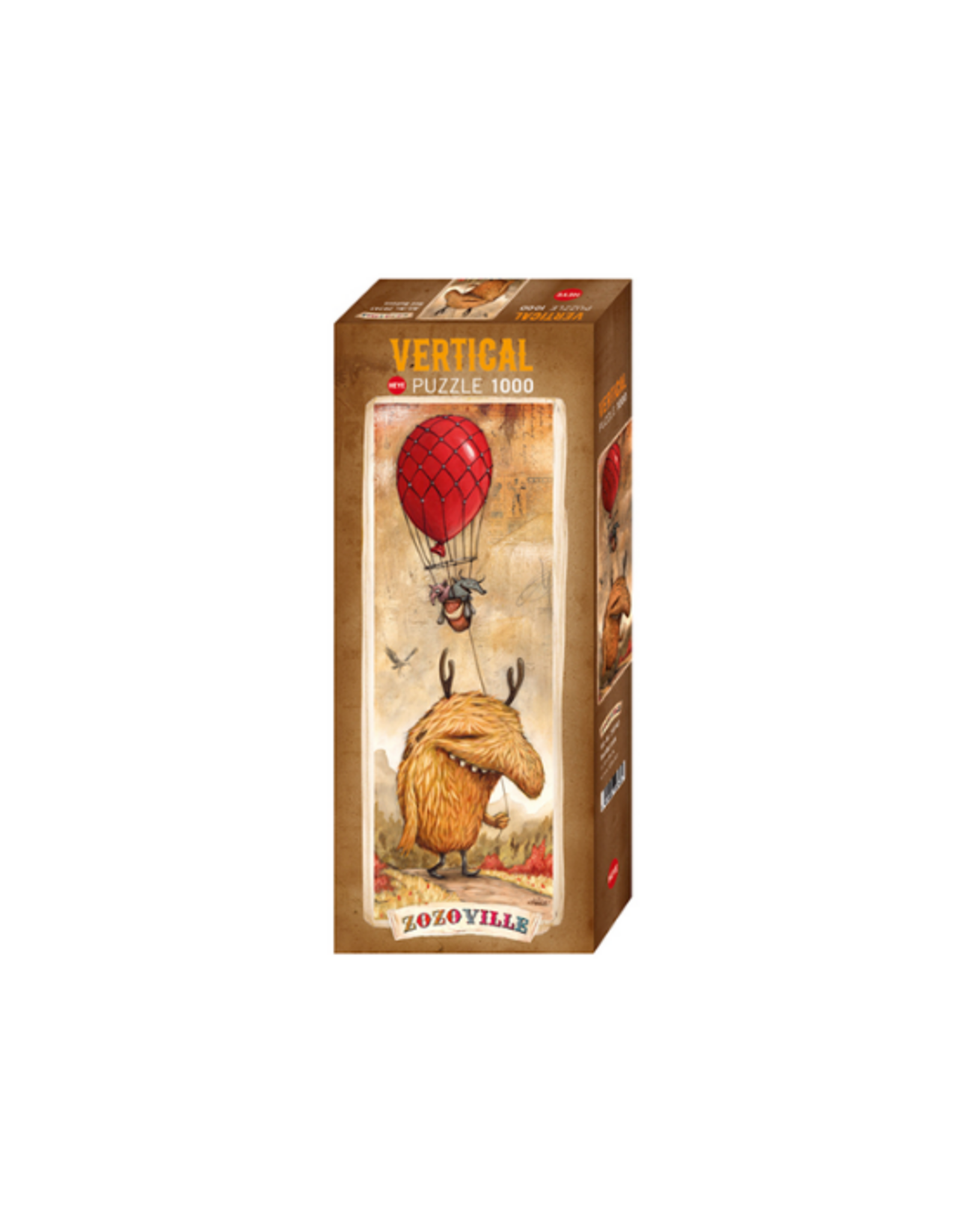 Heye - 1000pcs Zozoville Red Balloon