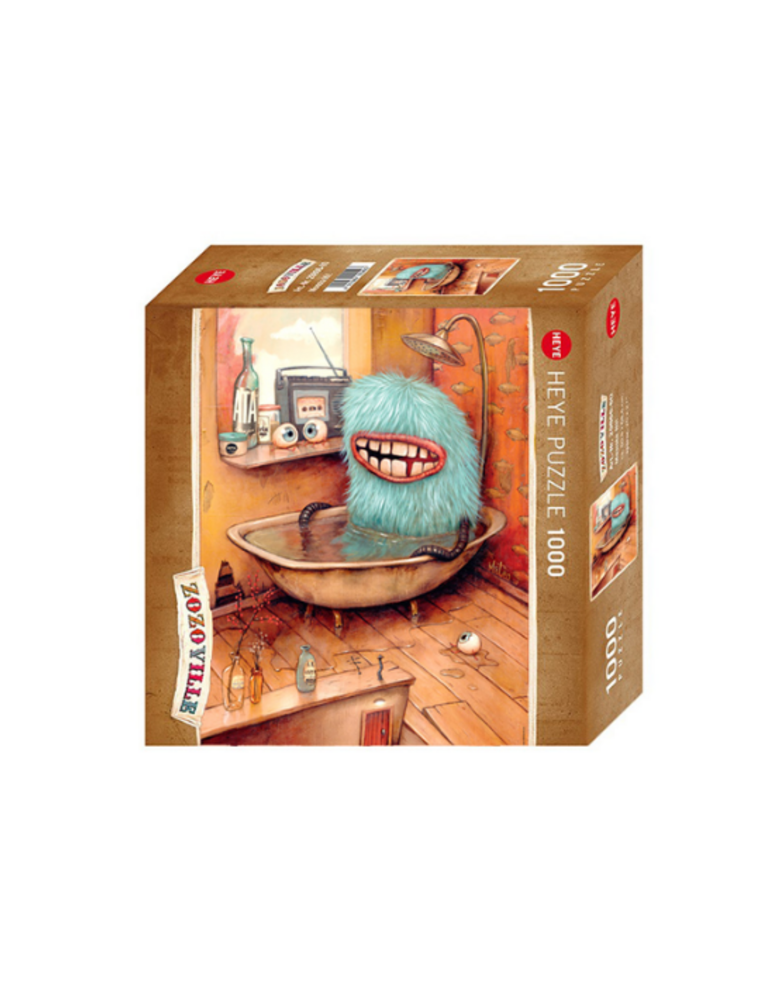 Heye - 1000pcs Zozoville Bathtub