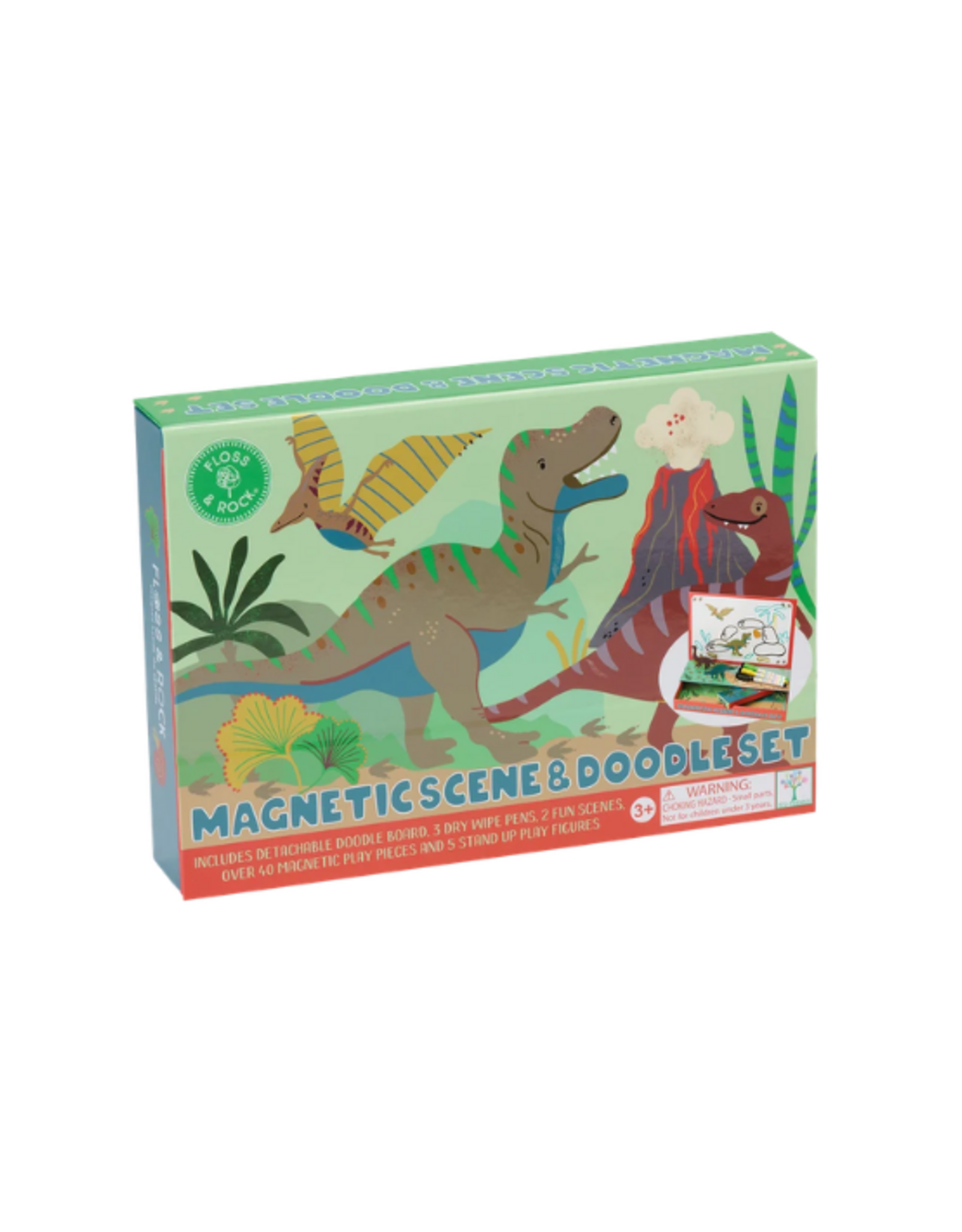 Floss & Rock Floss & Rock - Dino Magnetic Scene & Doodle