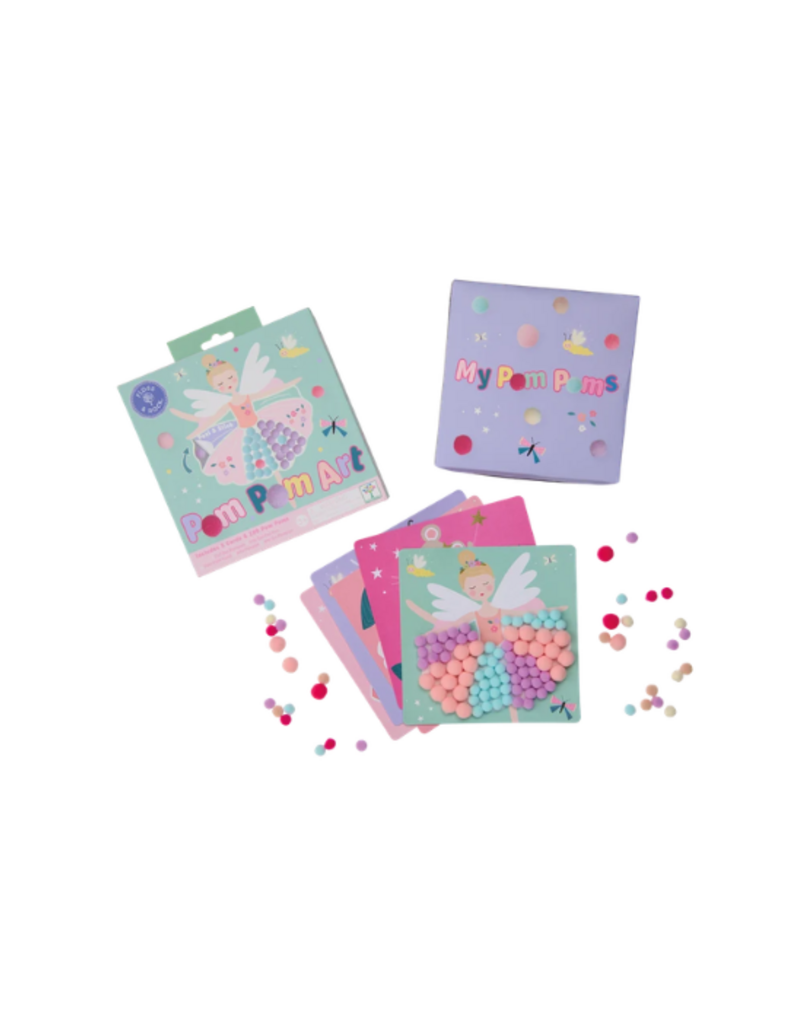 Floss & Rock Floss & Rock - Enchanted Pom Pom Art