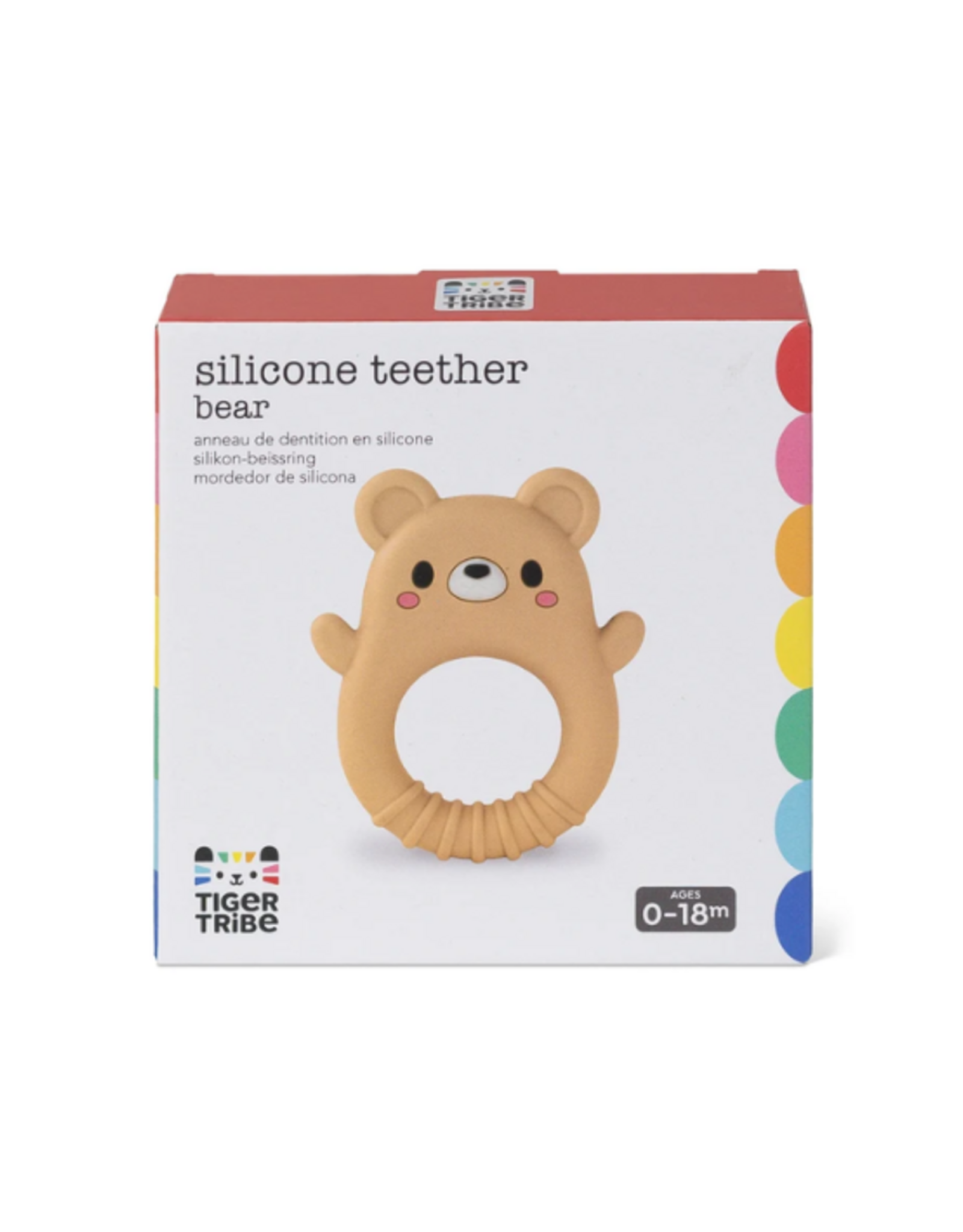 Tiger Tribe - Silicone Teether - Bear