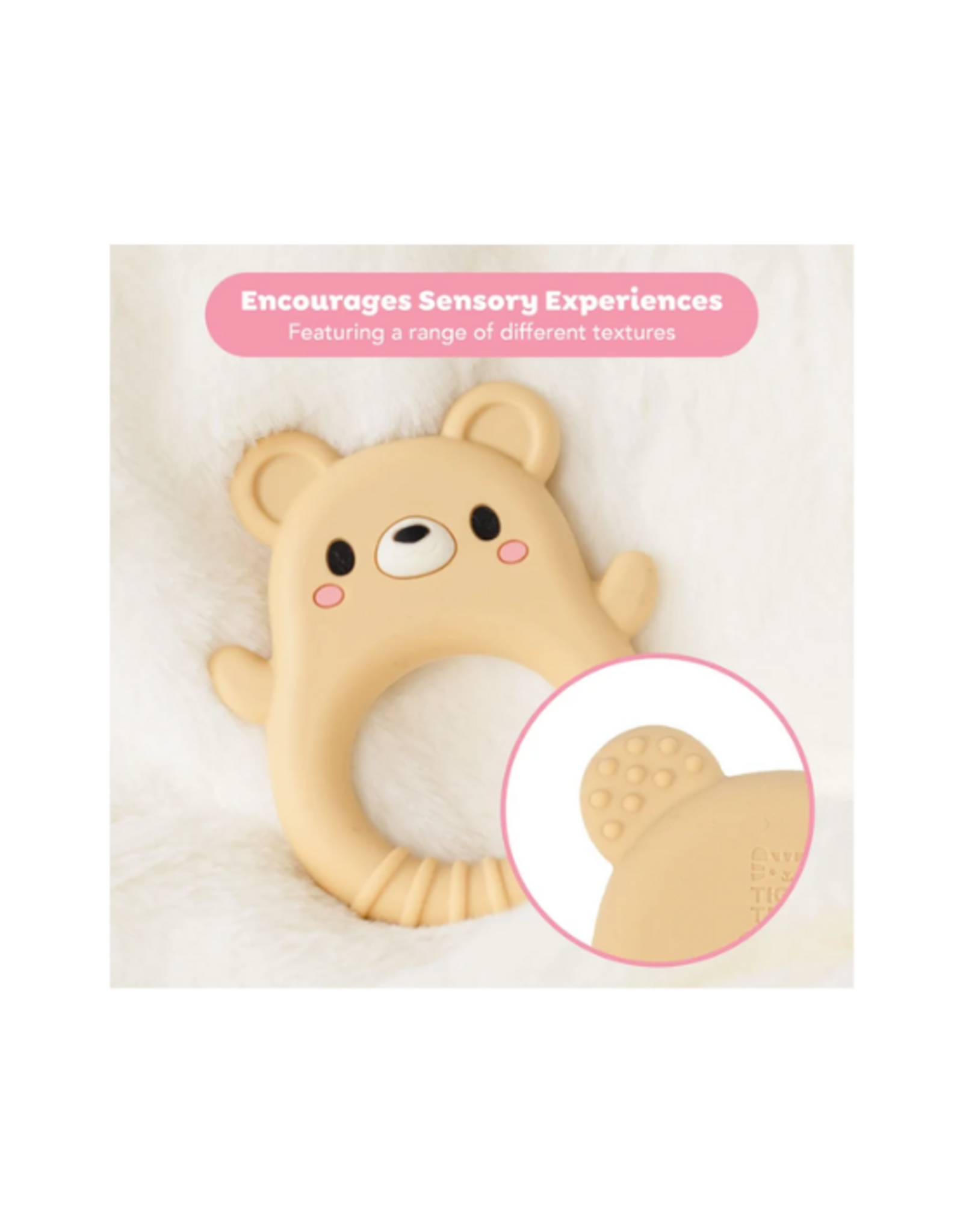 Tiger Tribe - Silicone Teether - Bear
