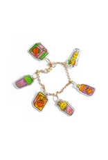 Tiger Tribe - Shrinkorama - Charm Bracelet - Kawaii Drinks