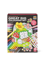 Tiger Tribe - Great Big Colouring Set - Magical Mini Worlds