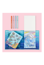 Tiger Tribe - Shimmer Colouring Set - Sea Life