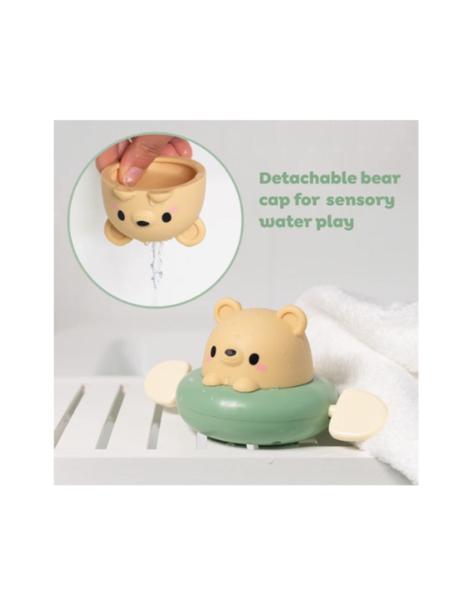 Tiger Tribe - Bath Paddle Boat - Bear
