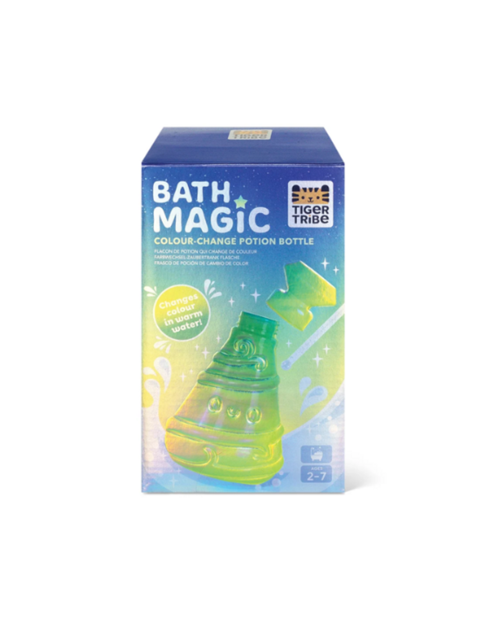 Tiger Tribe - Bath Magic - Colour-Change Potion Bottle - Green to Yellow