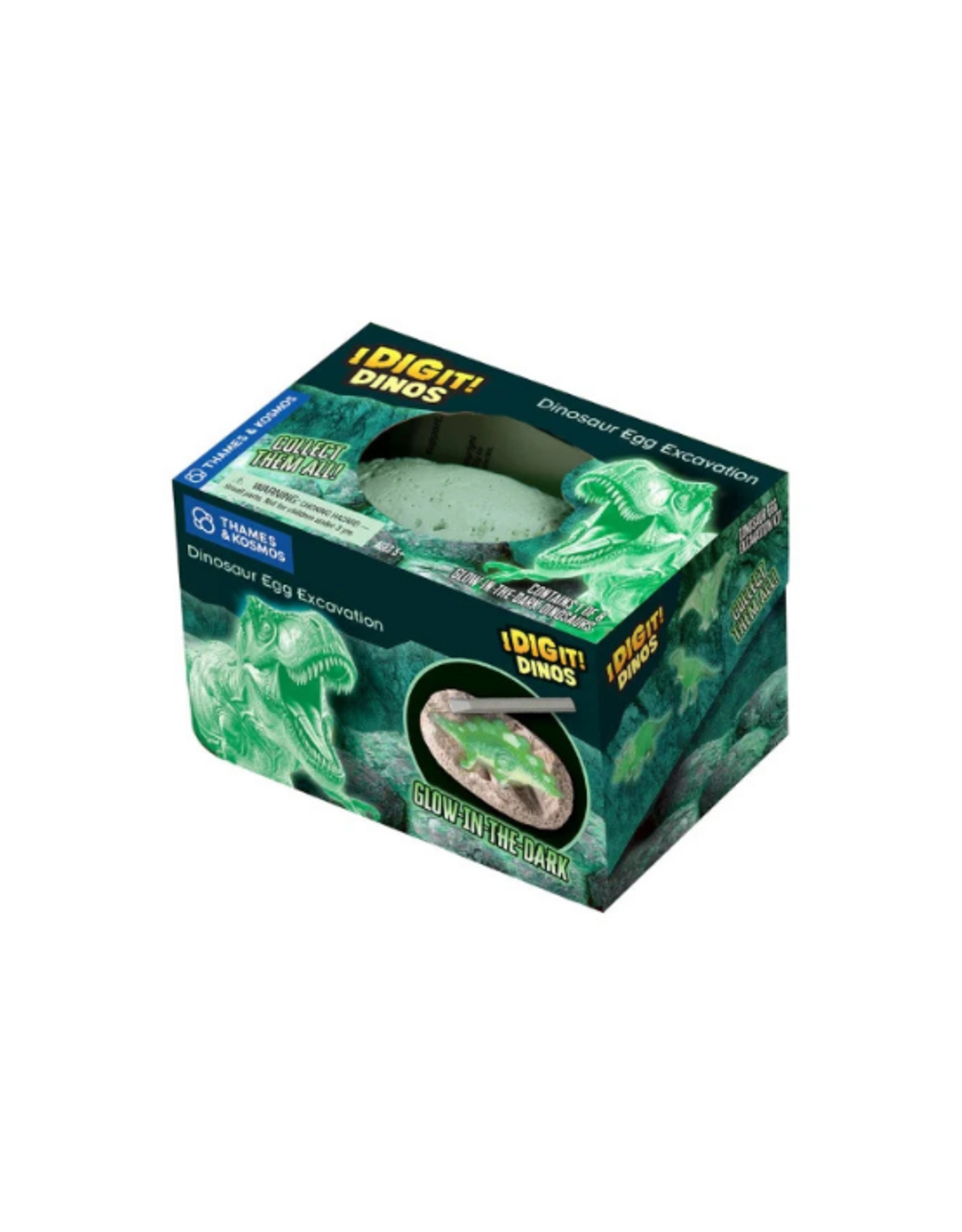 Thames & Kosmos Thames & Kosmos - I Dig It! Dinos - Glow-in-the-Dark Dino Egg (Giftbox)