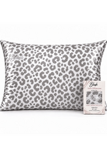 Blush Silks Blush Silks - Satin Pillowcases - Grey Leopard