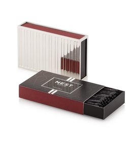Nest Silver Matchbox Holder With Matches