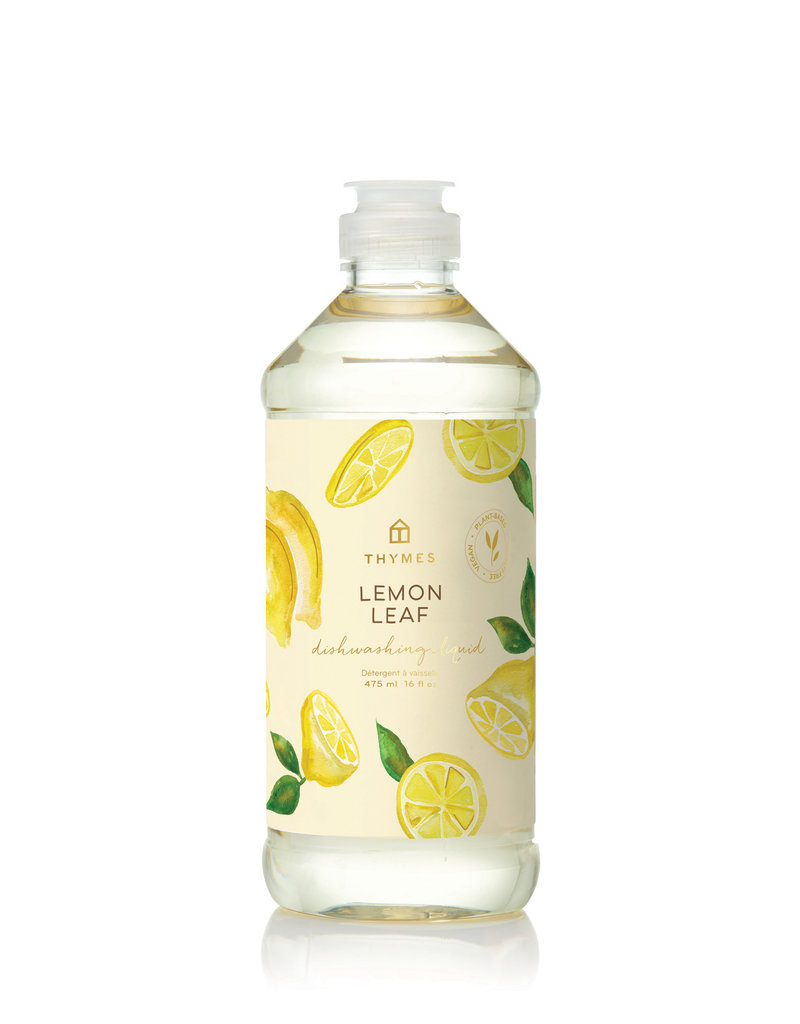 Thymes Lemon Leaf Dish Soap 16 oz