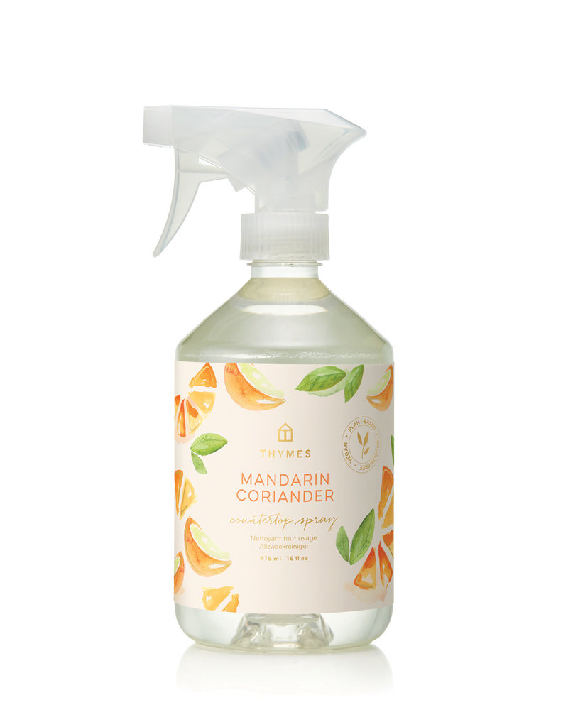 Thymes Mandarin Coriander Countertop Spray 16.5 oz