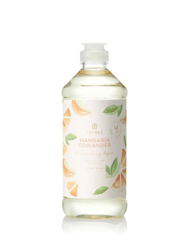 Thymes Mandarin Coriander Dish Soap 16 oz