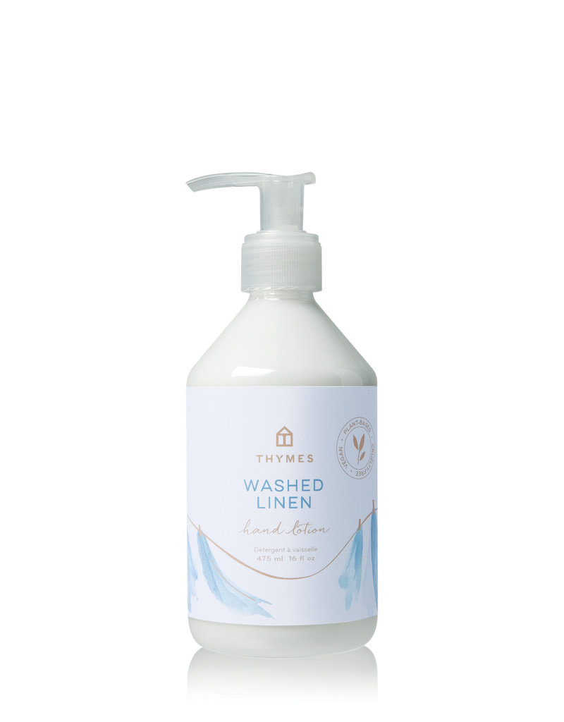 Thymes Washed Linen Hand Lotion 9 oz