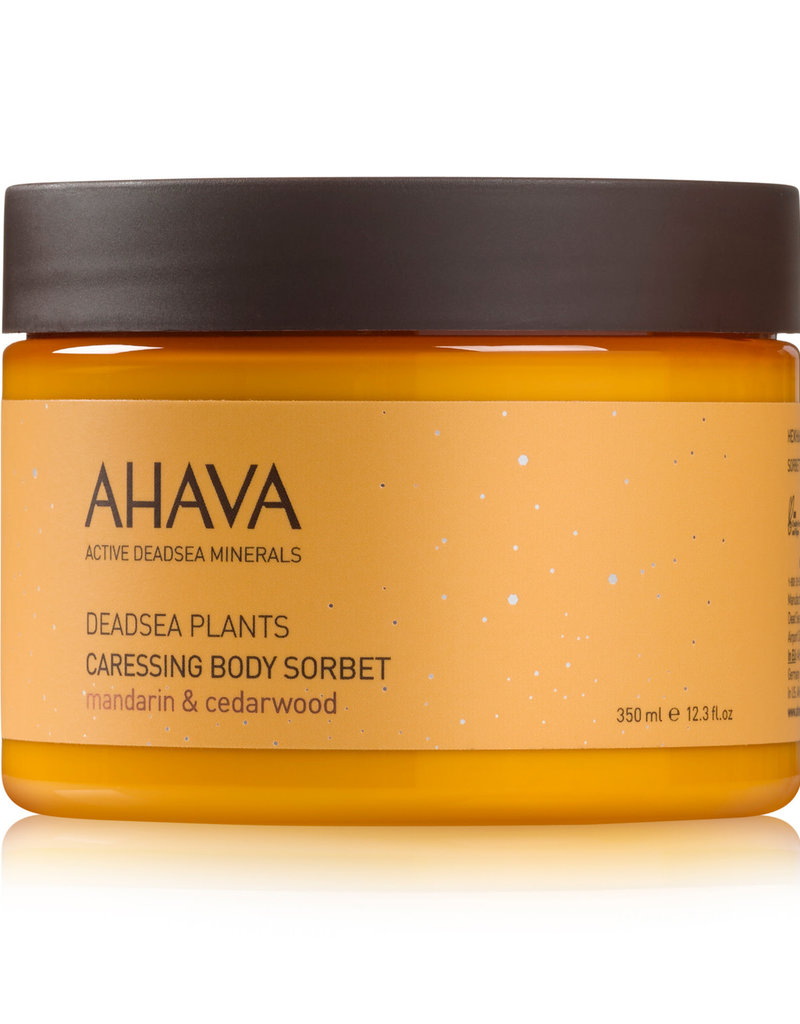 Ahava Mandarin & Cedarwood Caressing Body Sorbet  12.3 oz