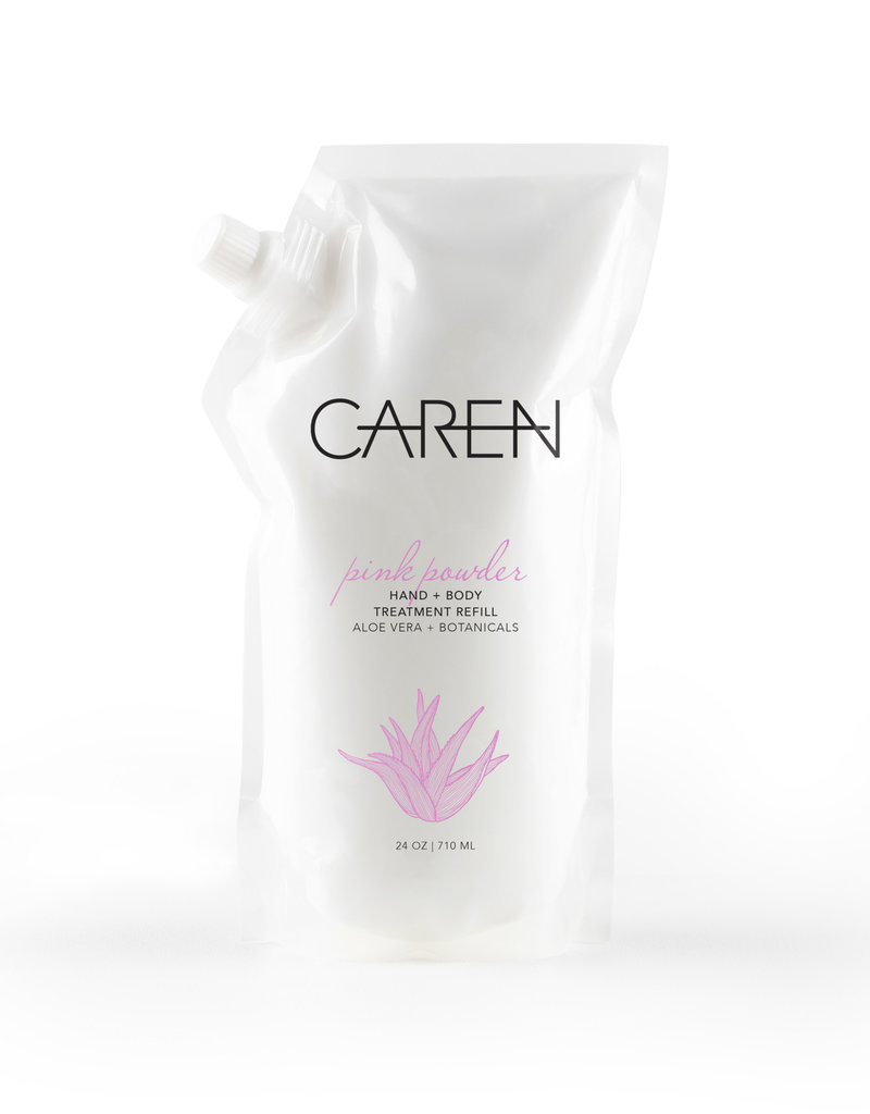 Caren Pink Powder Hand Treatment Refill