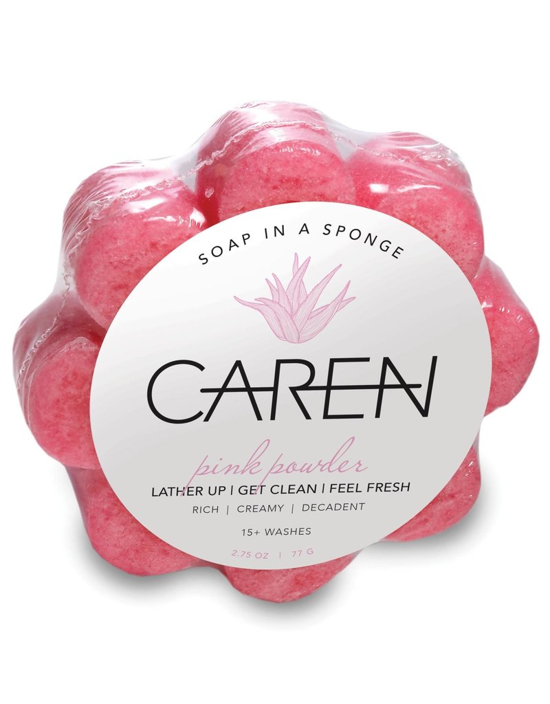 Caren Pink Powder Sponge