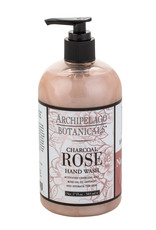 Archipelago Botanicals Charcoal Rose Hand Wash 17 oz