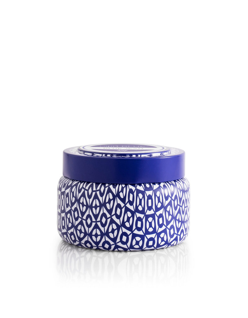 Capri Blue Volcano Printed Travel Tin Candle Blue 8.5 oz