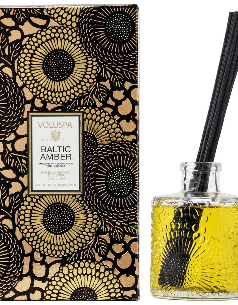 Voluspa Baltic Amber Reed Diffuser 3.4 oz