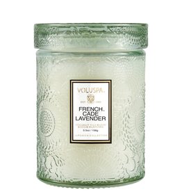 Voluspa French Cade Lavender Small Jar Candle 5.5oz