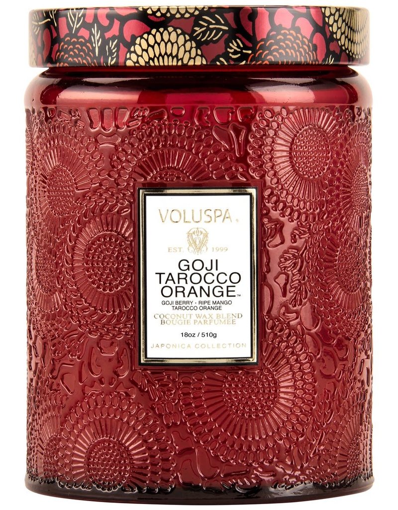 Voluspa Goji Tarocco Orange Large Jar Candle 18oz