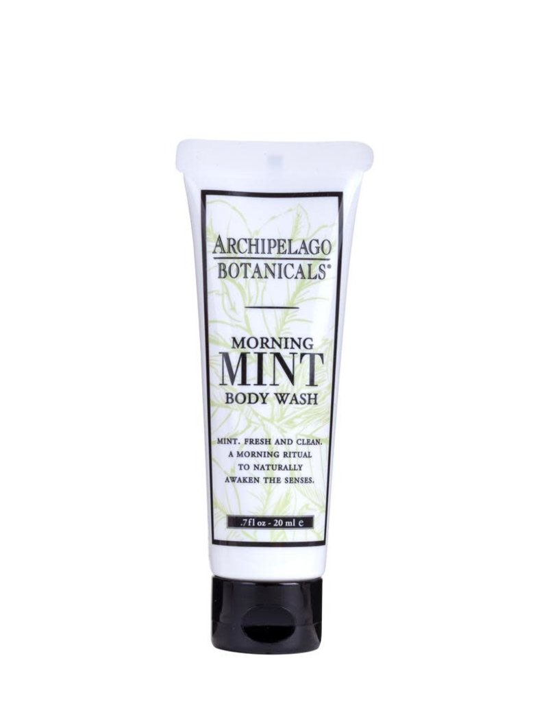 Archipelago Botanicals Morning Mint Travel Body Wash