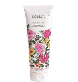 Lollia Always In Rose Shower Gel 8 oz