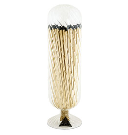 Skeem Ribbed Fireplace Matches - black tips