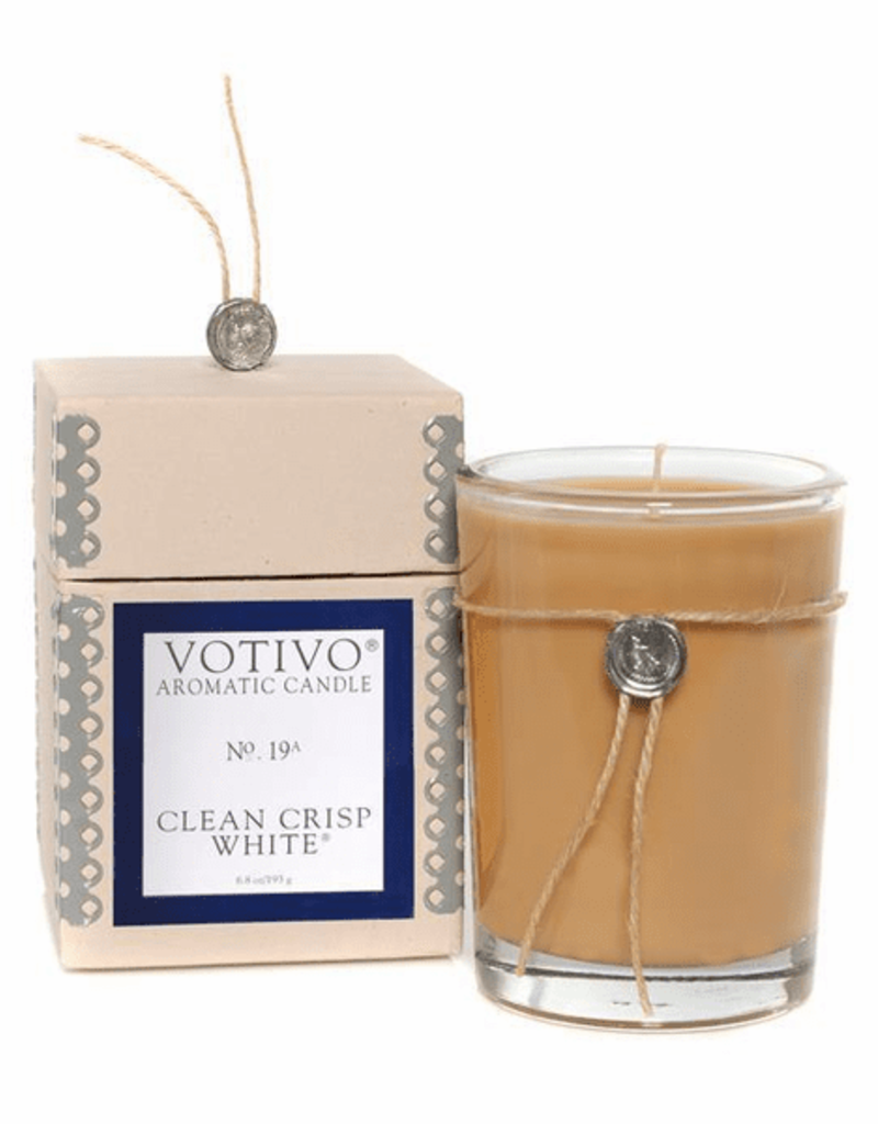 Votivo Clean Crisp White Candle 6.8 oz