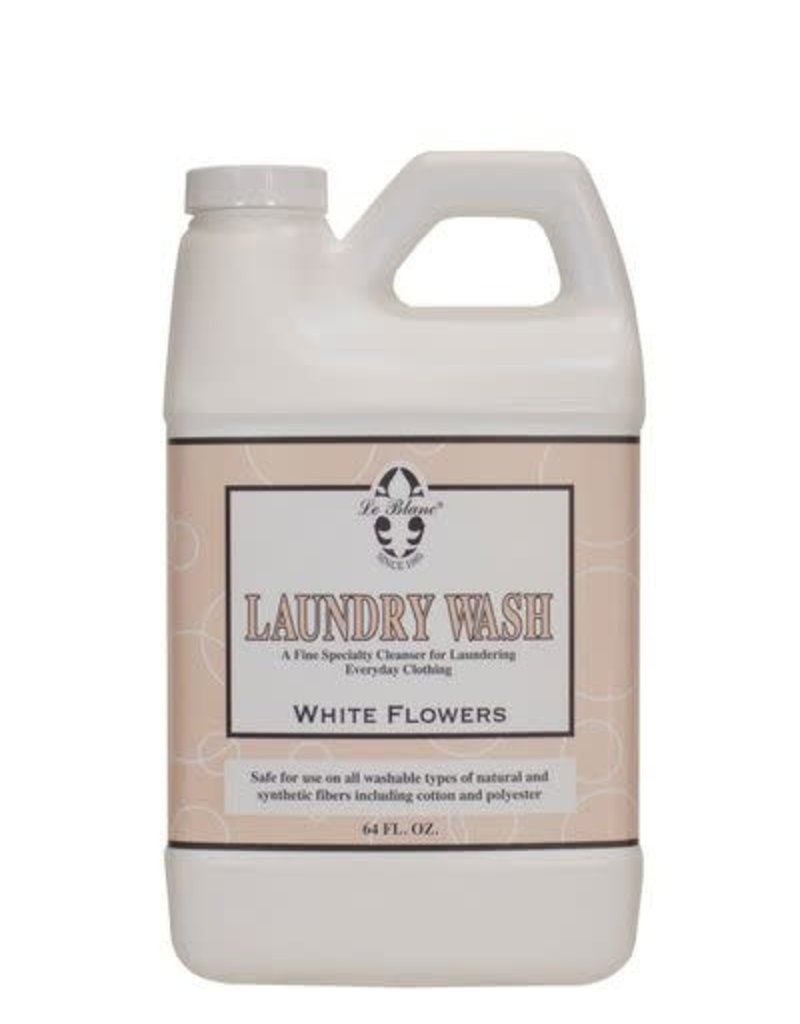 LeBlanc White Flowers Laundry Wash 64 oz