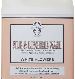 LeBlanc White Flowers Silk & Lingerie Wash 64 oz