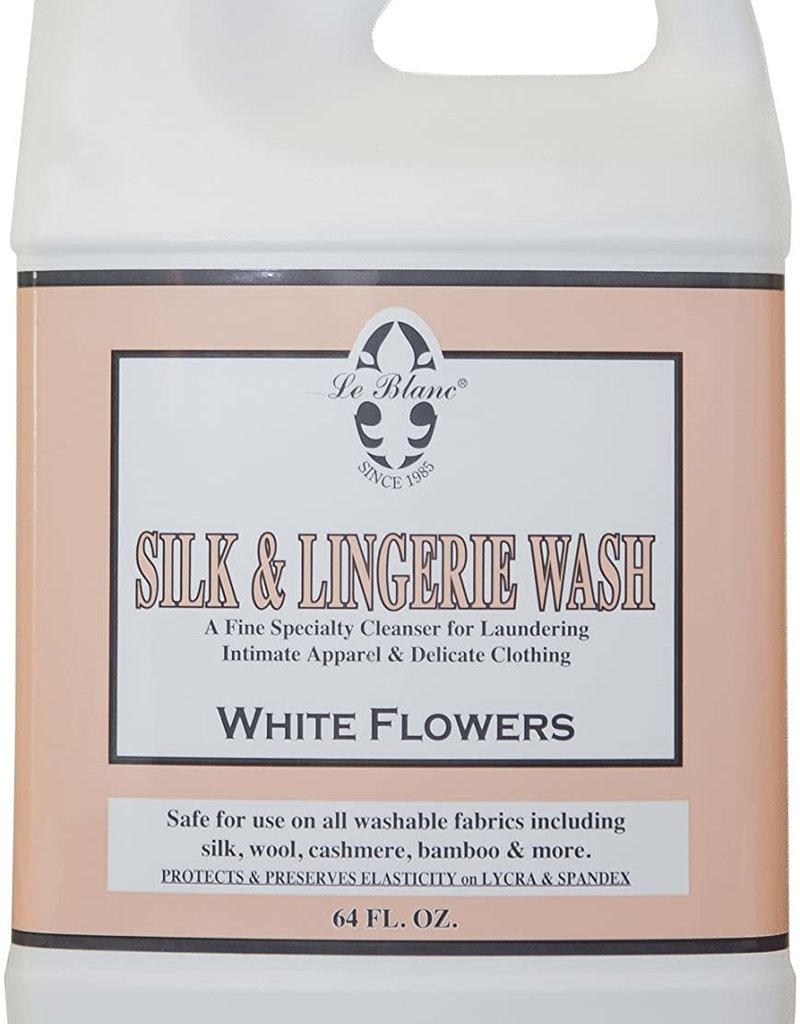 LeBlanc White Flowers Silk & Lingerie Wash 64 oz